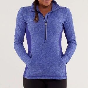 Lululemon Violet Star Runner 1/2 Zip - RARE